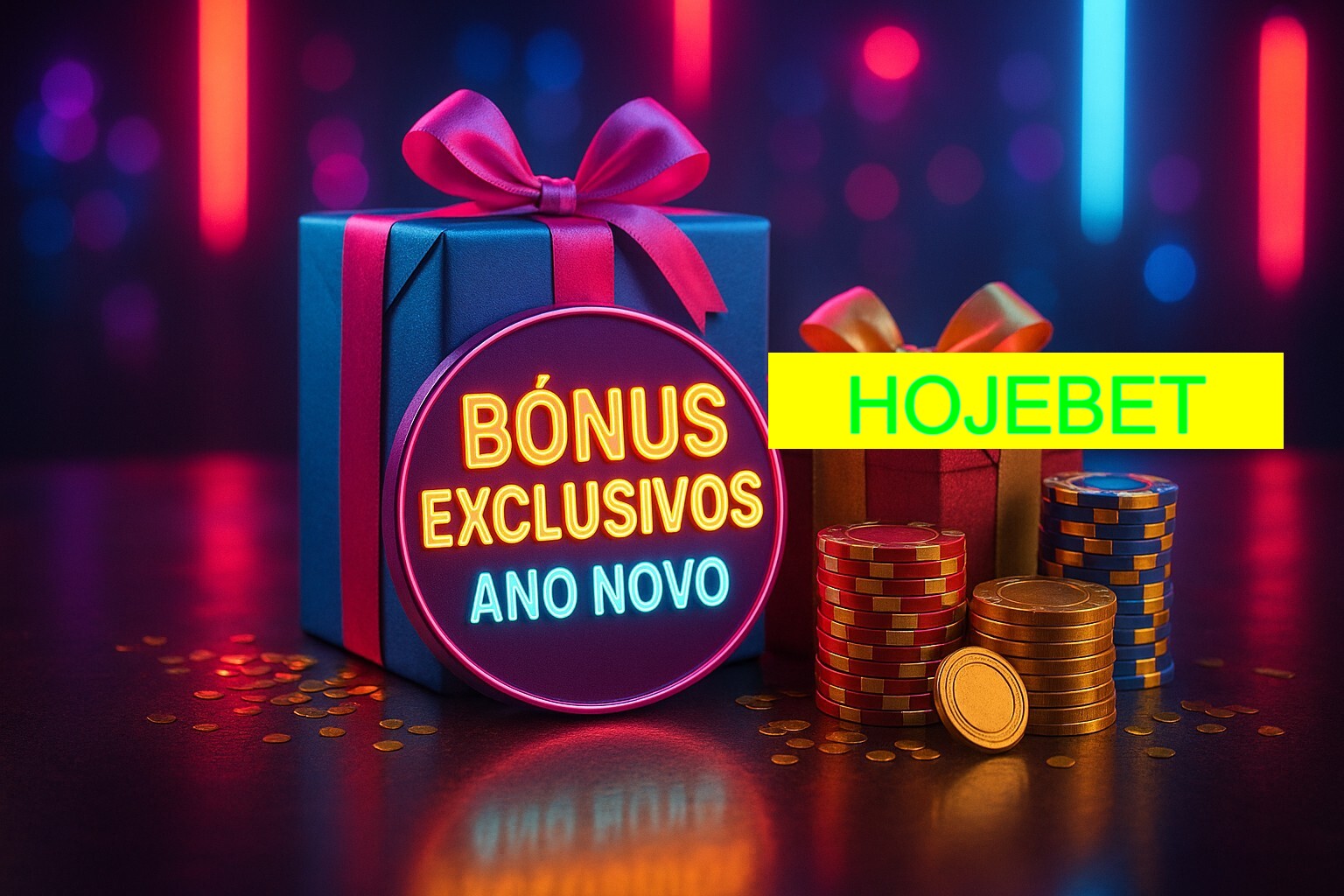 Promoções de Ano Novo no HOJEBET